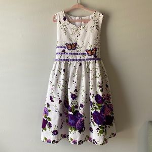 Sunny Fashion Boutique floral girl's dress 7/8
